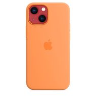 Apple silikónový obal pre iPhone 13 mini – nechtíkovo oranžový s MagSafe – Obrázok 4