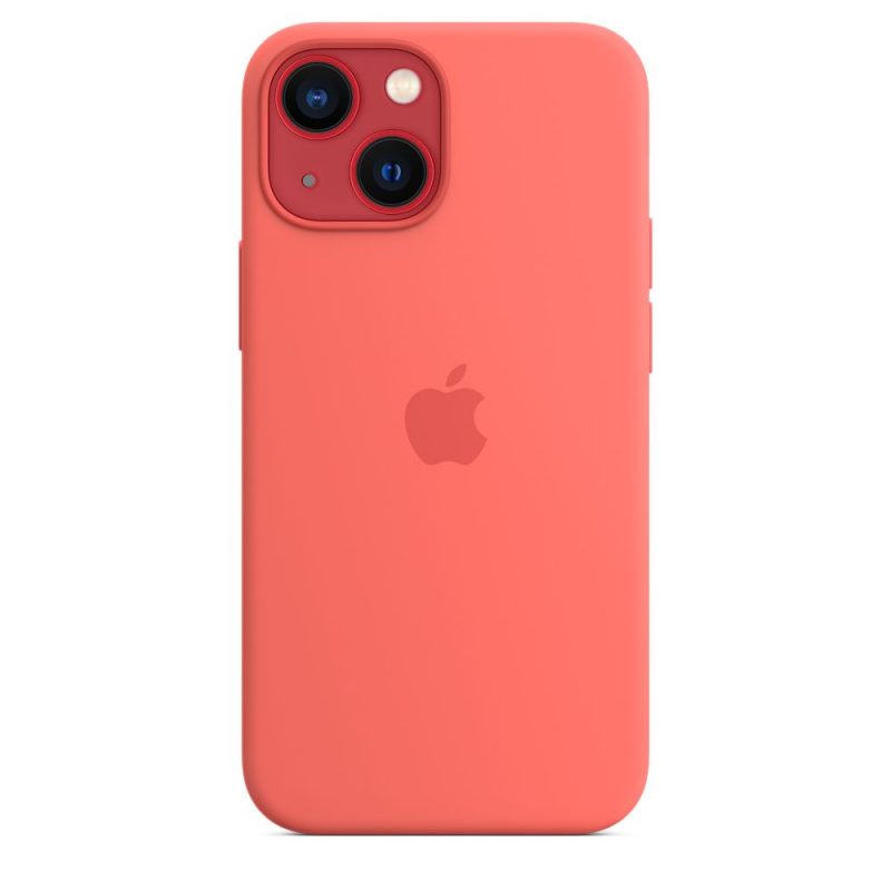 Apple silikónový obal pre iPhone 13 mini – pomelovo ružový s MagSafe 4