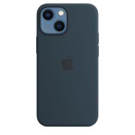 Apple silikónový obal pre iPhone 13 mini – tmavomodrý s MagSafe – Obrázok 2
