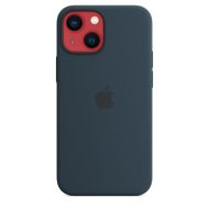 Apple silikónový obal pre iPhone 13 mini – tmavomodrý s MagSafe – Obrázok 4