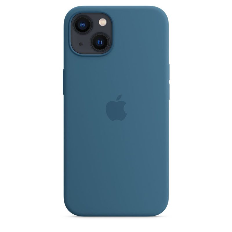 Apple silikónový obal pre iPhone 13 – ľadovo modrý s MagSafe 4