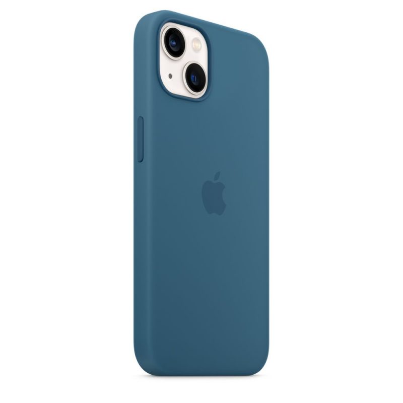 Apple silikónový obal pre iPhone 13 – ľadovo modrý s MagSafe 3