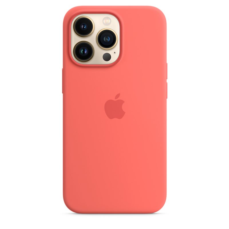 Apple silikónový obal pre iPhone 13 Pro – pomelovo ružový s MagSafe 5