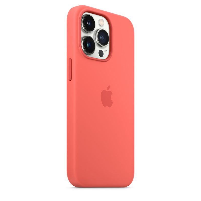 Apple silikónový obal pre iPhone 13 Pro – pomelovo ružový s MagSafe 2
