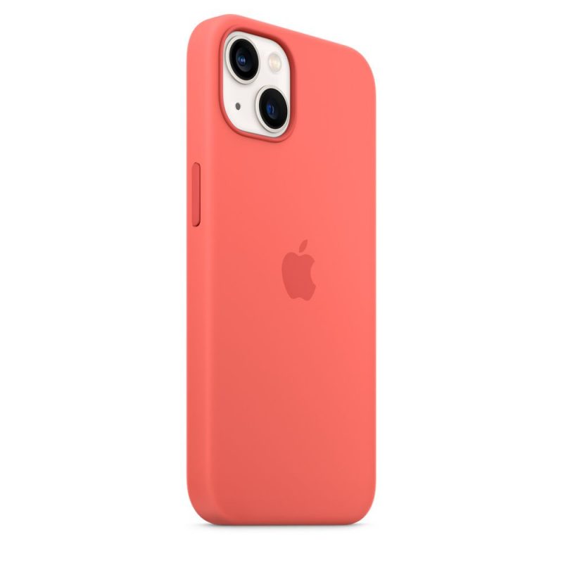 Apple silikónový obal pre iPhone 13 – pomelovo ružový s MagSafe 3