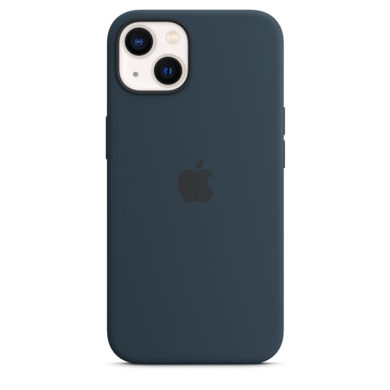 Apple silikónový obal pre iPhone 13 – tmavomodrý s MagSafe 1