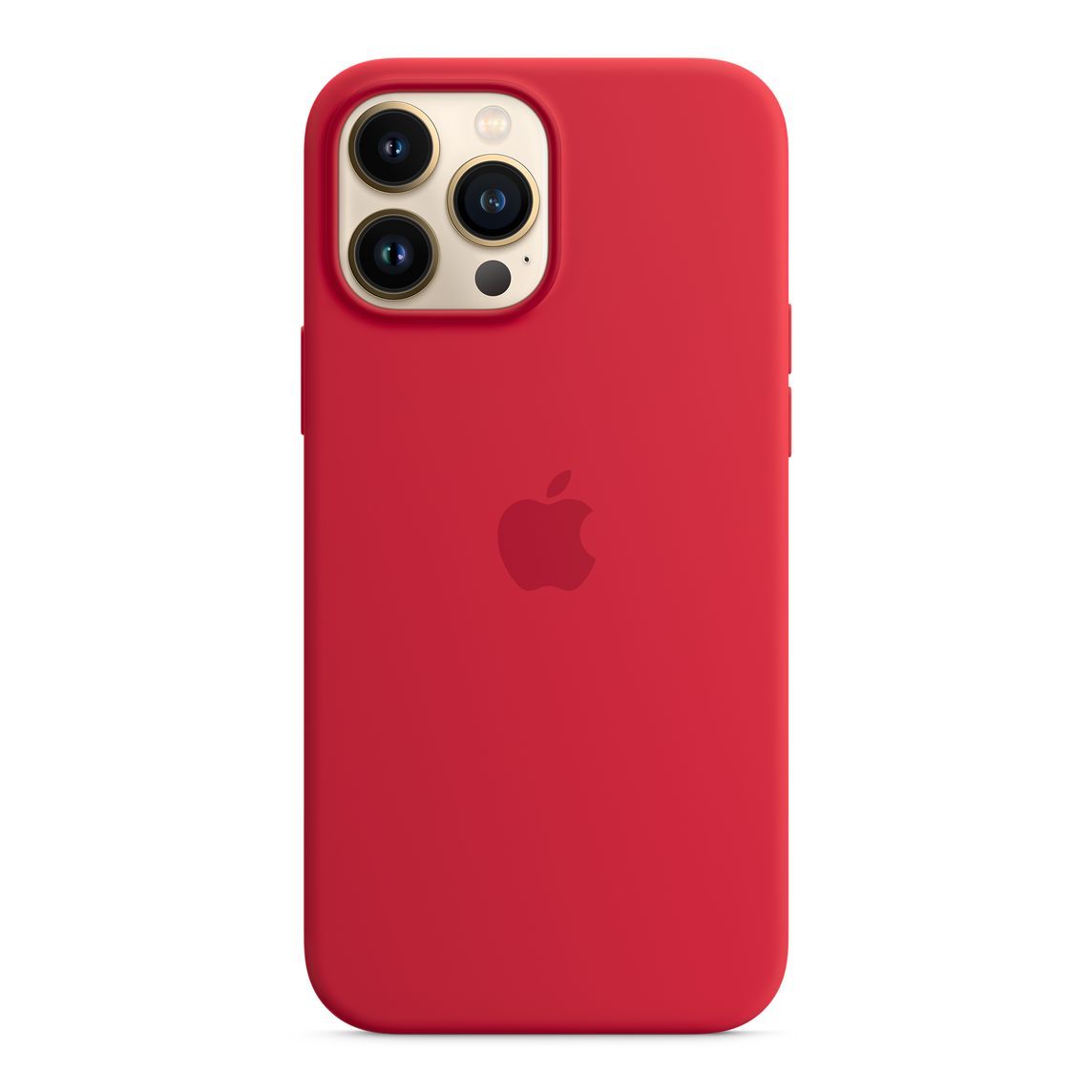 Apple silikónový obal pre iPhone 13 Pro Max – červený s MagSafe 1