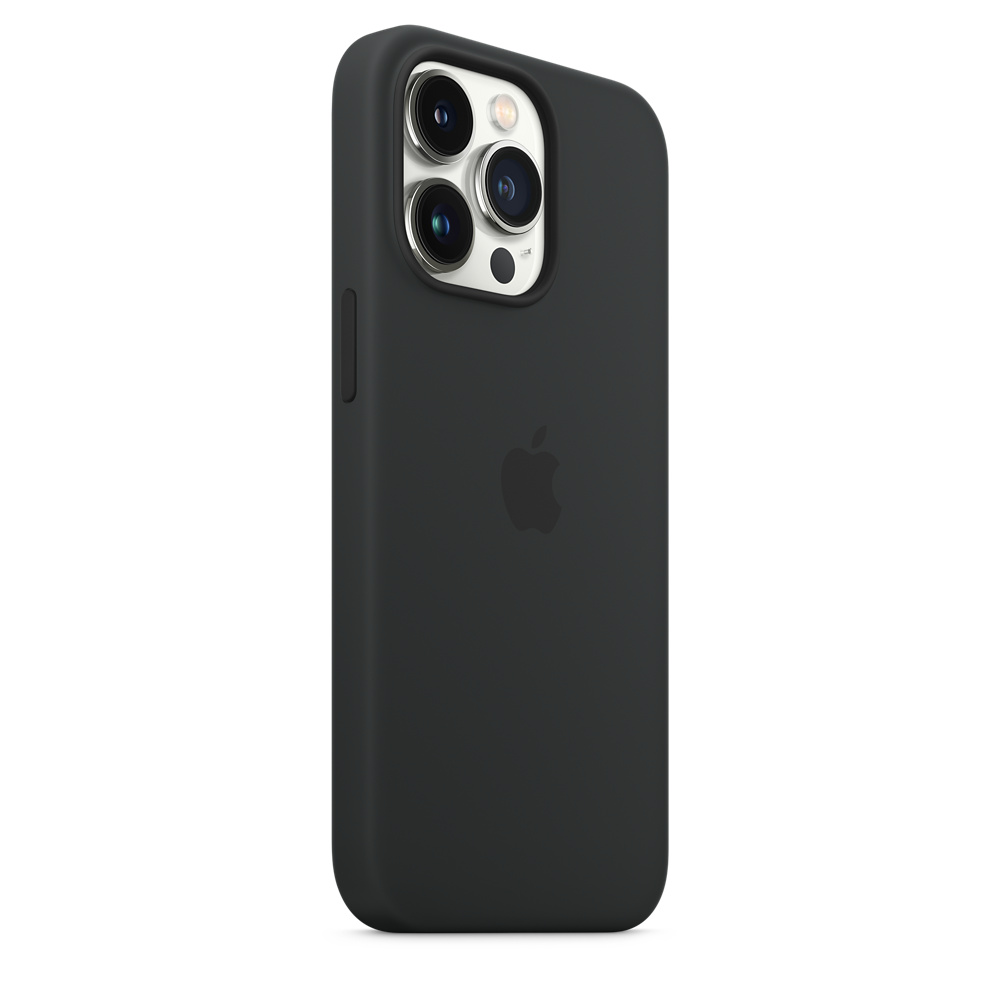 Apple silikónový obal pre iPhone 13 Pro Max – čierny s MagSafe 2