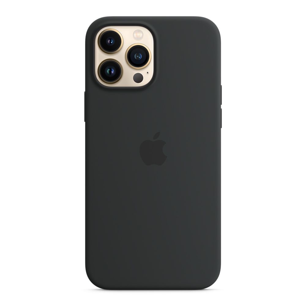 Apple silikónový obal pre iPhone 13 Pro Max – čierny s MagSafe 1