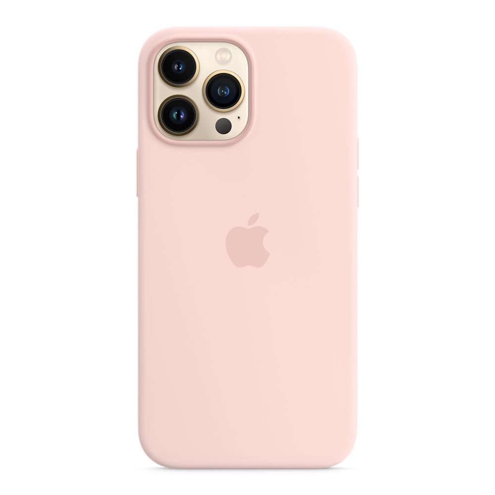 Apple silikónový obal pre iPhone 13 Pro Max – kriedovo ružový s MagSafe 1