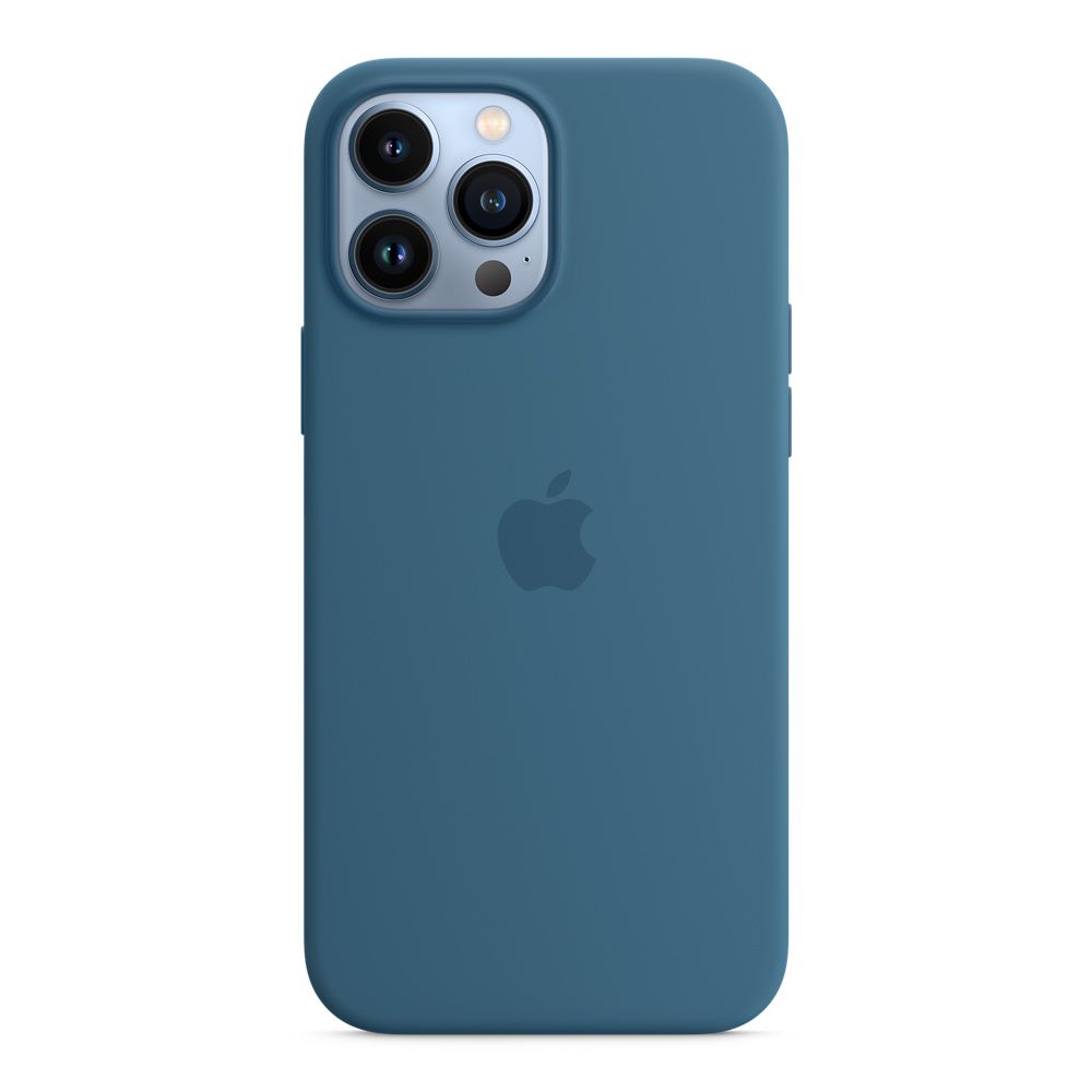 Apple silikónový obal pre iPhone 13 Pro Max – ľadovo modrý s MagSafe 3
