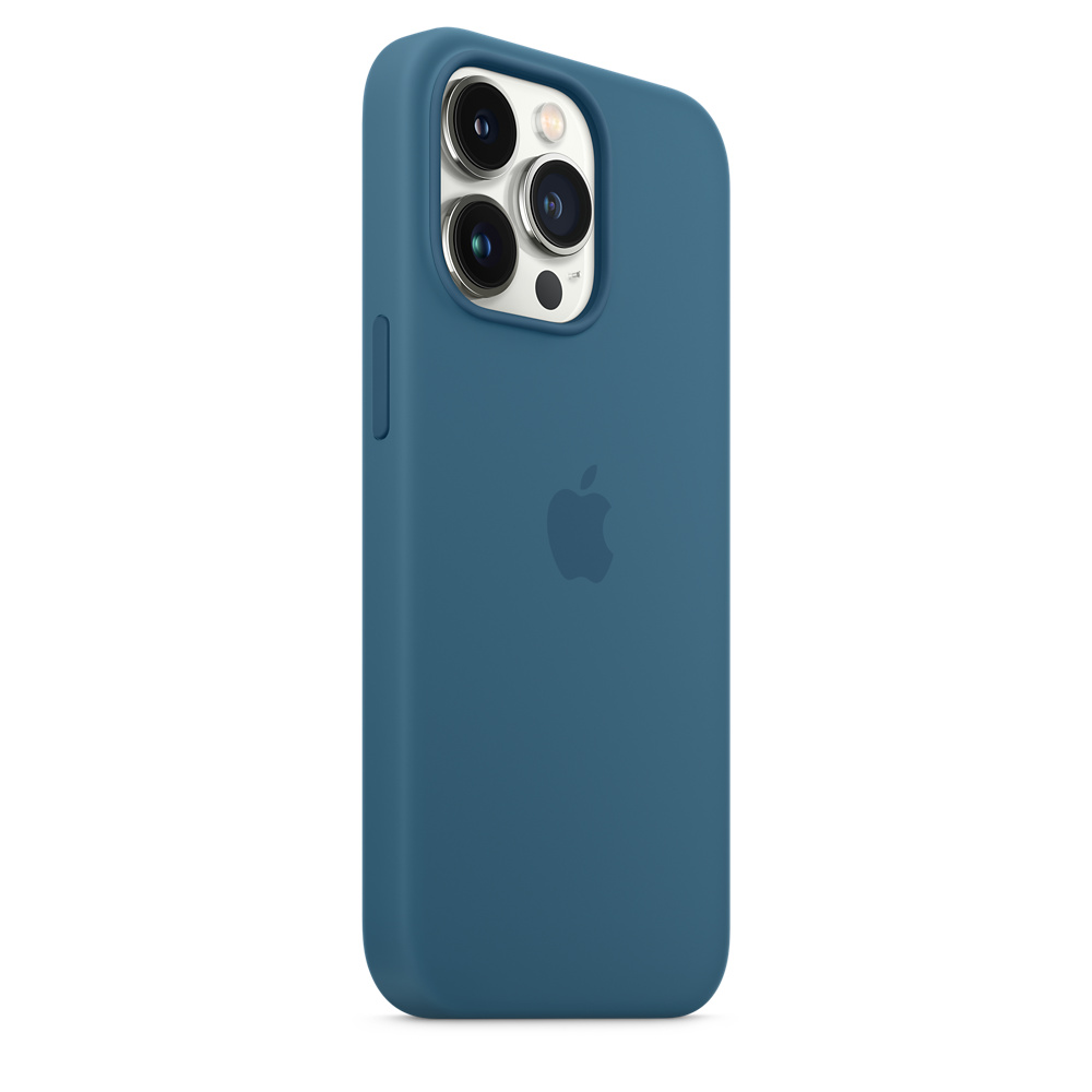 Apple silikónový obal pre iPhone 13 Pro Max – ľadovo modrý s MagSafe 2