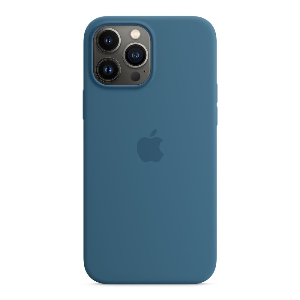 Apple silikónový obal pre iPhone 13 Pro Max – ľadovo modrý s MagSafe 4