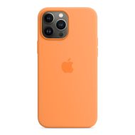 Apple silikónový obal pre iPhone 13 Pro Max – nechtíkovo oranžový s MagSafe – Obrázok 4