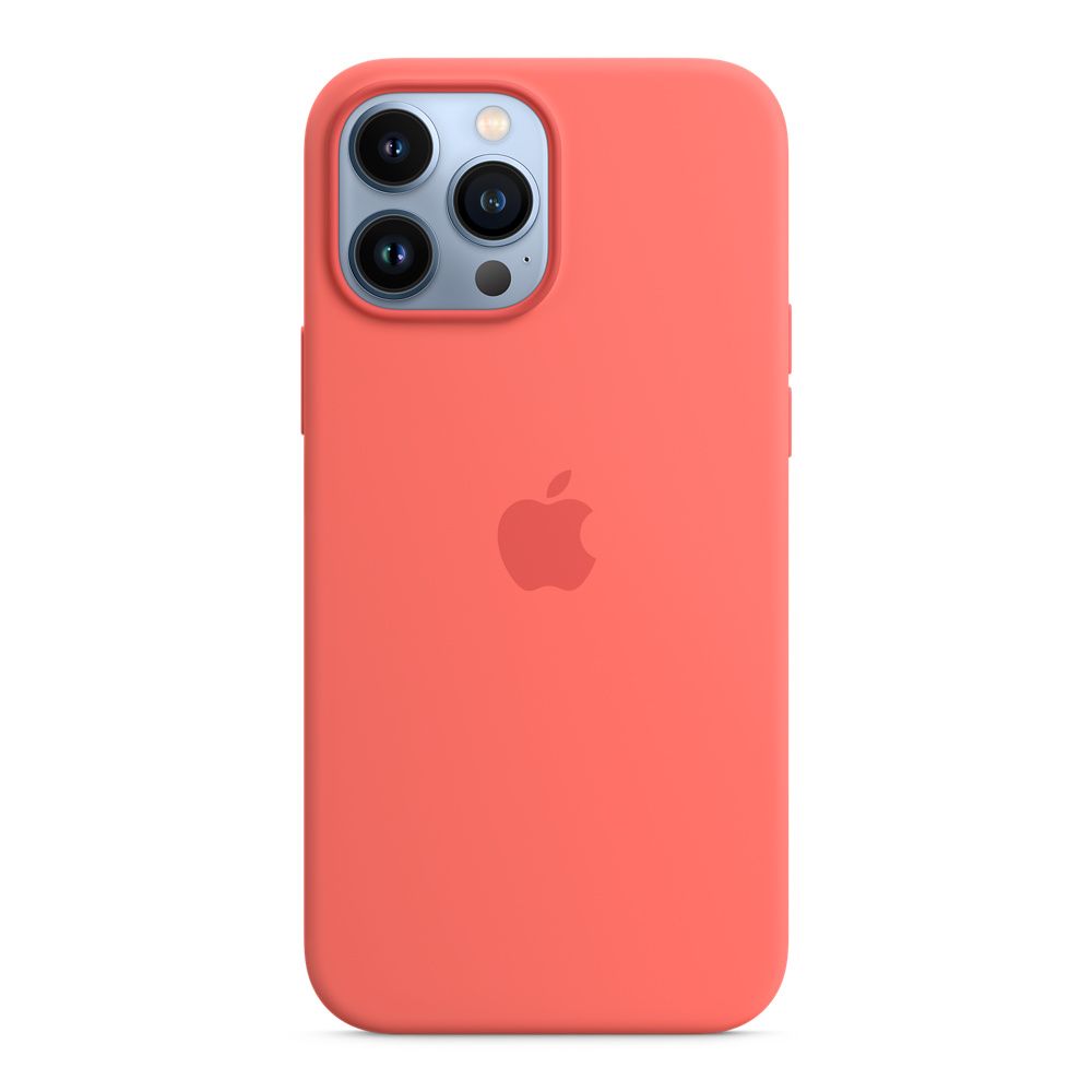 Apple silikónový obal pre iPhone 13 Pro Max – pomelovo ružový s MagSafe 3