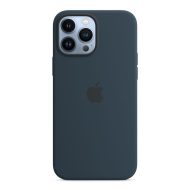 Apple silikónový obal pre iPhone 13 Pro Max – tmavomodrý s MagSafe – Obrázok 3