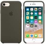 Apple silikónový obal pre iPhone 7 / 8 - tmavo olivový – Obrázok 3