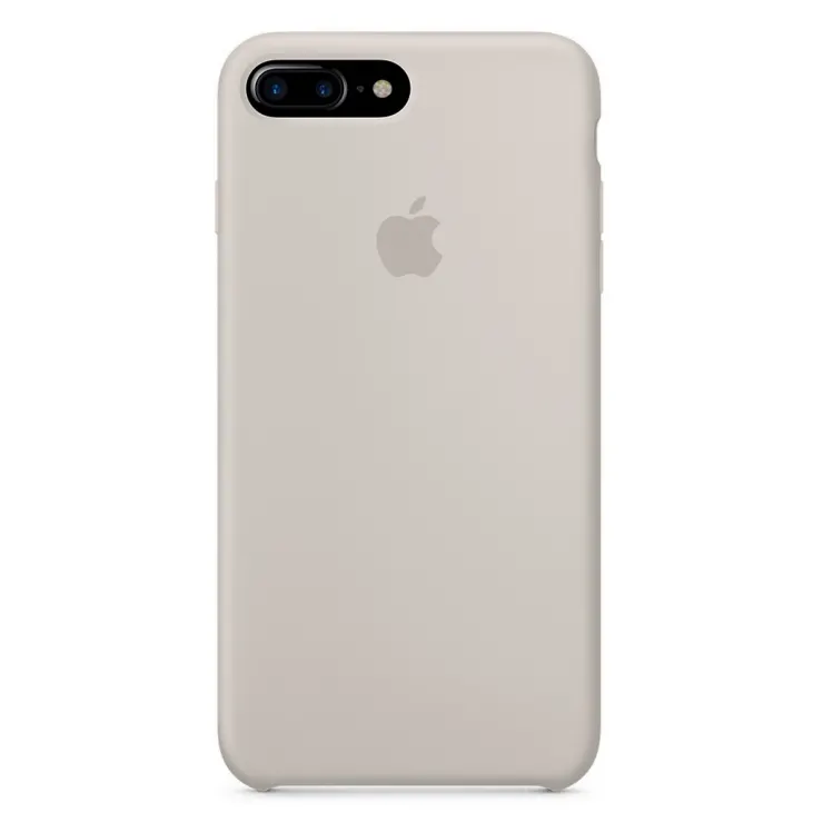 Apple silikónový obal pre iPhone 7 Plus / 8 Plus - svetlo hnedý 1