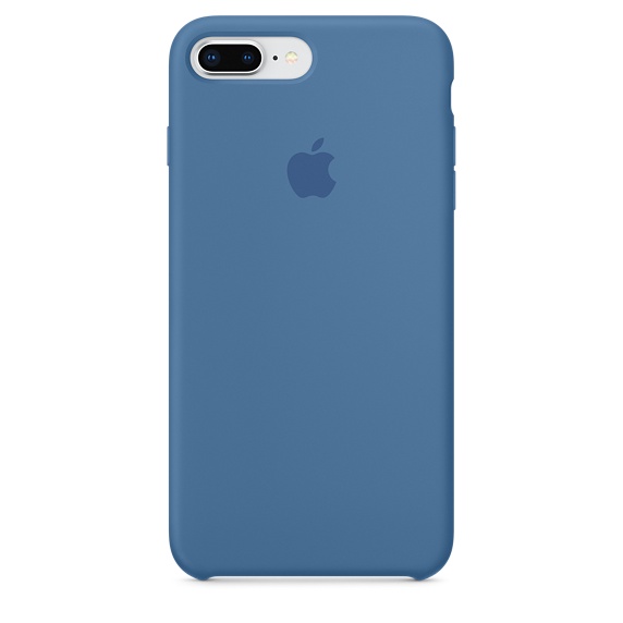 Apple silikónový obal pre iPhone 7 Plus / 8 Plus – džínsovo modrý 1