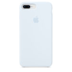 Apple silikónový obal pre iPhone 7 Plus / 8 Plus – nebesky modrý