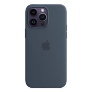 Apple silikónový obal pre iPhone 14 Pro Max – búrkovo modrý s MagSafe