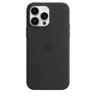 Apple silikónový obal pre iPhone 14 Pro Max – čierny s MagSafe – Obrázok 2