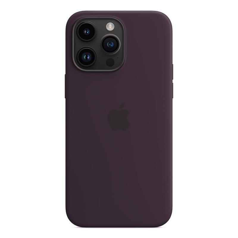 Apple silikónový obal pre iPhone 14 Pro Max – fialový s MagSafe 4