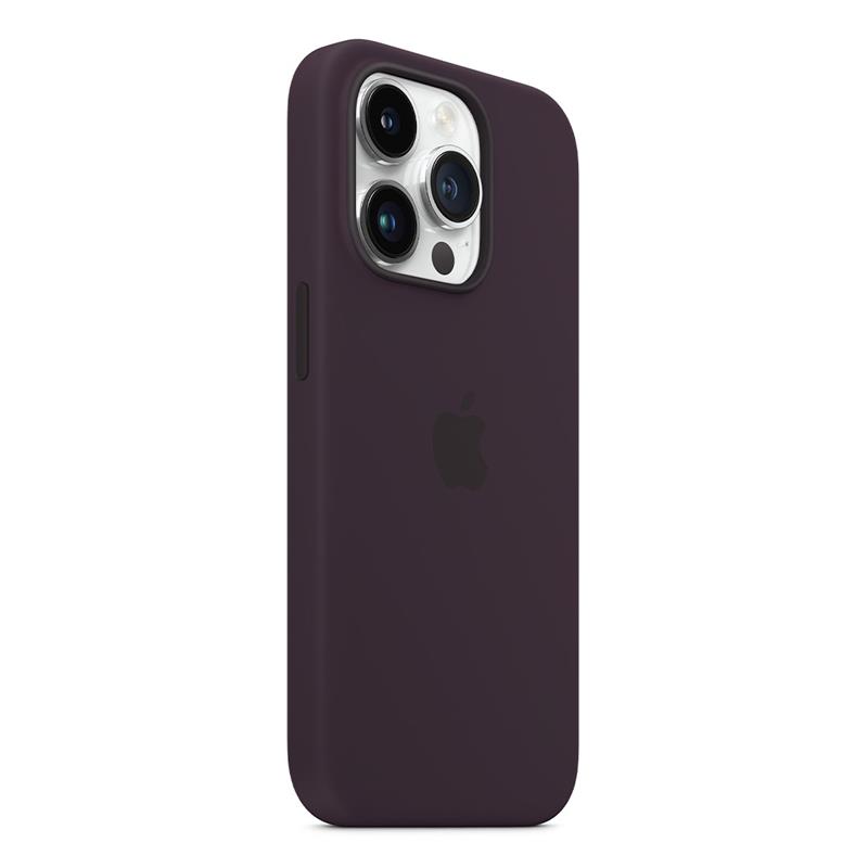 Apple silikónový obal pre iPhone 14 Pro – fialový s MagSafe 2