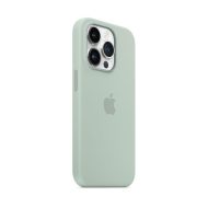 Apple silikónový obal pre iPhone 14 Pro Max – zelený s MagSafe – Obrázok 2