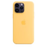 Apple silikónový obal pre iPhone 14 Pro Max – žltý s MagSafe