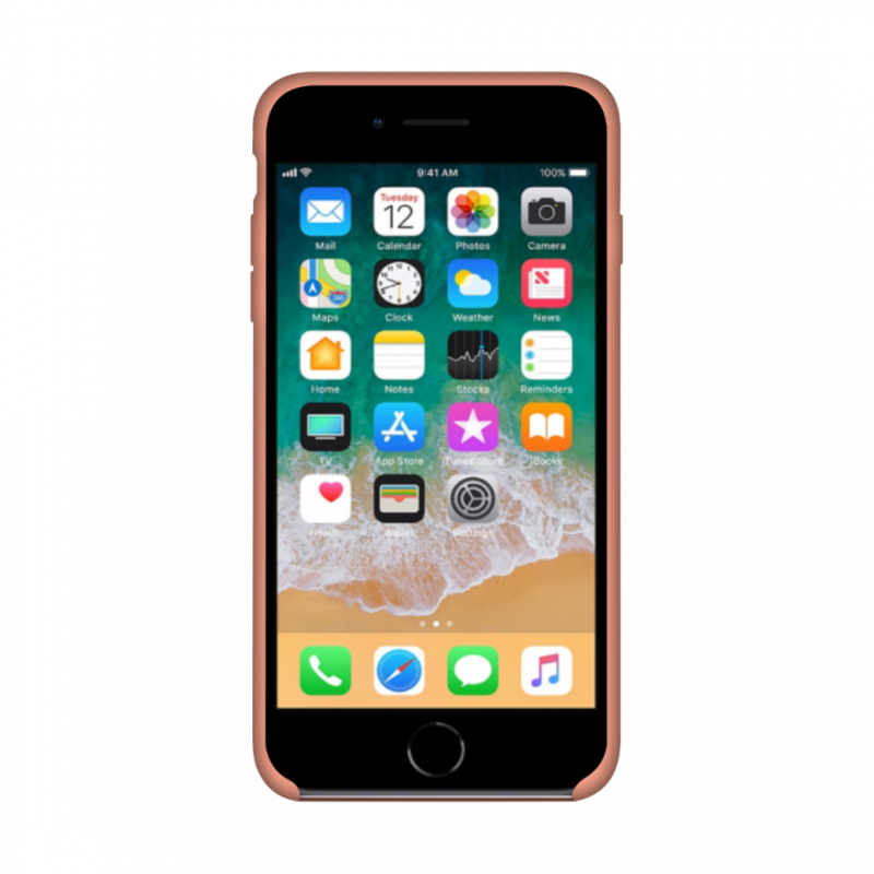 Apple silikónový obal pre iPhone 6 / 6S – grepovo ružový 3