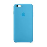 Apple silikónový obal pre iPhone 6 / 6S – modrý