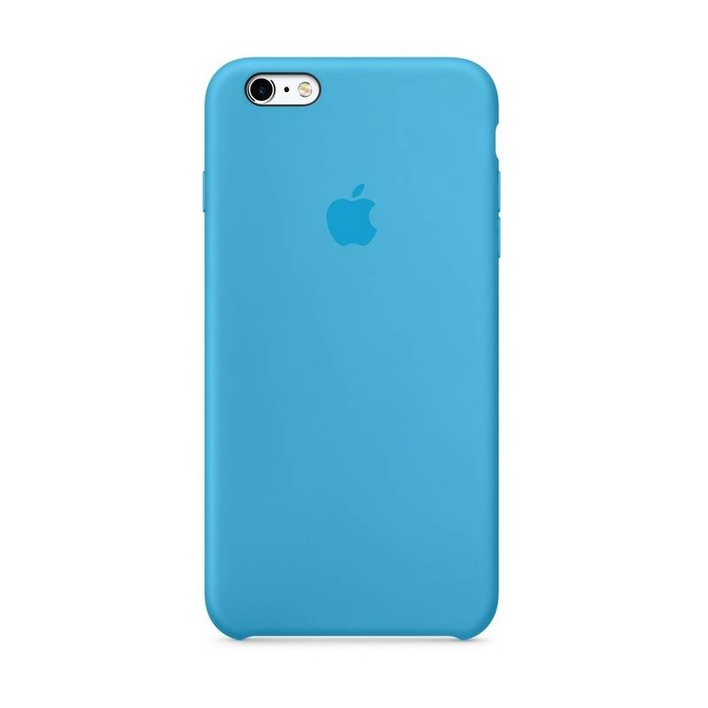 Apple silikónový obal pre iPhone 6 / 6S – modrý 1