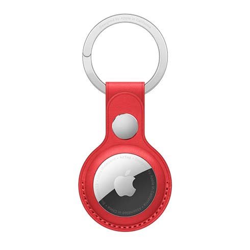 Kľúčenka Apple AirTag kožená - (PRODUCT)RED 1