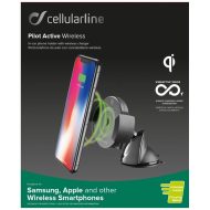 Držiak CellularLine Pilot Active s bezdrôtovou nabíjačkou, čierna – Obrázok 5
