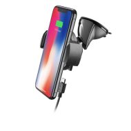 Držiak CellularLine Pilot Active s bezdrôtovou nabíjačkou, čierna – Obrázok 3