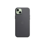 Apple kryt z tkaniny FineWoven s MagSafe na iPhone 15 Plus čierny – Obrázok 4