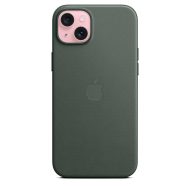 Apple kryt z tkaniny FineWoven s MagSafe na iPhone 15 Plus listovo zelený – Obrázok 2