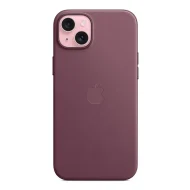 Apple kryt z tkaniny FineWoven s MagSafe na iPhone 15 Plus morušovo červený – Obrázok 3