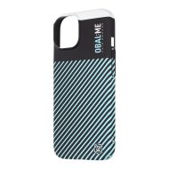 OBAL:ME Flossy Stripes kryt pre Apple iPhone 14 Black/Sky Blue – Obrázok 2