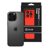 OBAL:ME Matte TPU kryt Apple iPhone 16 Pro Max červený – Obrázok 3