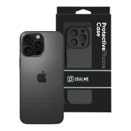 OBAL:ME Matte TPU kryt Apple iPhone 16 Pro Max čierny – Obrázok 3