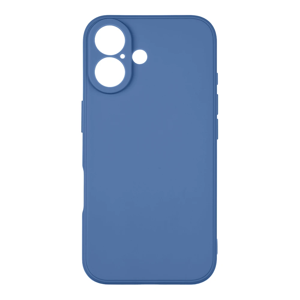 OBAL-ME Matte TPU kryt Apple iPhone 16 tmavo modrý OBAL:ME Matte TPU kryt Apple iPhone 16 tmavo modrý – Obrázok 1