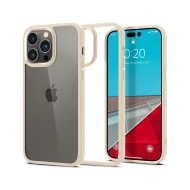 Spigen Crystal Hybrid kryt iPhone 14 Pre Max béžový