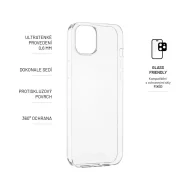 Ultratenké TPU gélové púzdro FIXED Skin pre Apple iPhone 15 Plus, číre – Obrázok 2