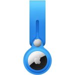 Apple AirTag kožené pútko – stredomorská modrá