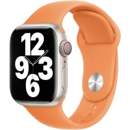 Športový remienok na Apple Watch 41/40/38mm - jasne oranžový – Obrázok 2