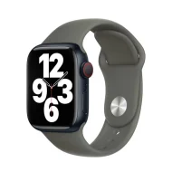Športový remienok na Apple Watch 41/40/38mm - olivový – Obrázok 2