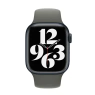 Športový remienok na Apple Watch 41/40/38mm - olivový – Obrázok 3
