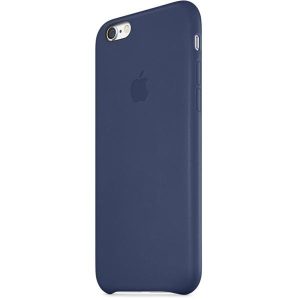 Apple iPhone 6 Plus / 6S Plus Leather Case – polnočne modrý 1